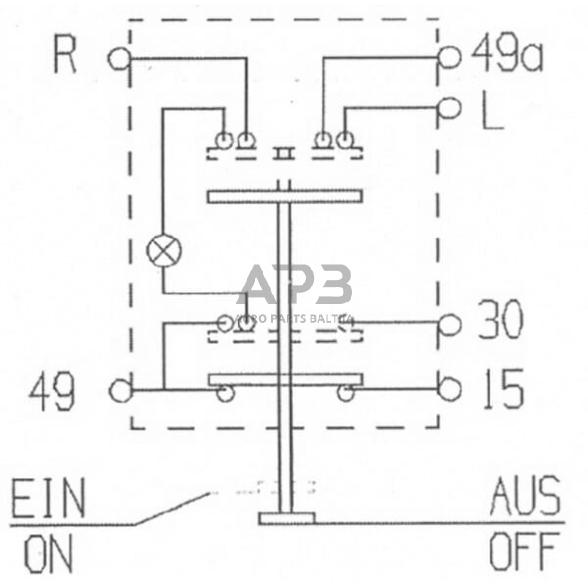 Spaudžiamas jungiklis Pneutron 11105020PN 5 Spaudžiamas jungiklis Pneutron 11105020PN 5