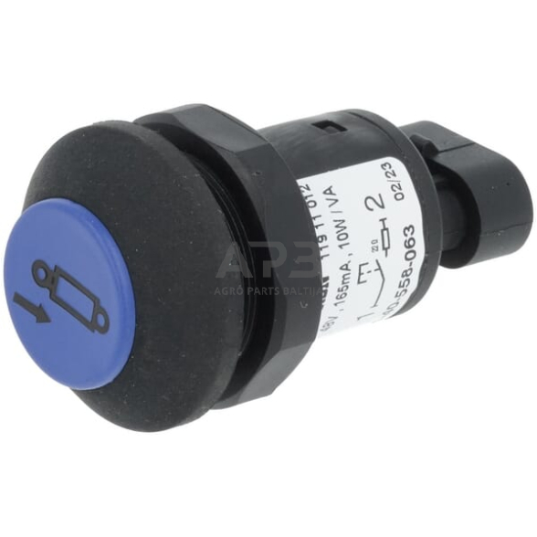 Spaudžiamas jungiklis Pneutron 11911012PN 1 Spaudžiamas jungiklis Pneutron 11911012PN 1