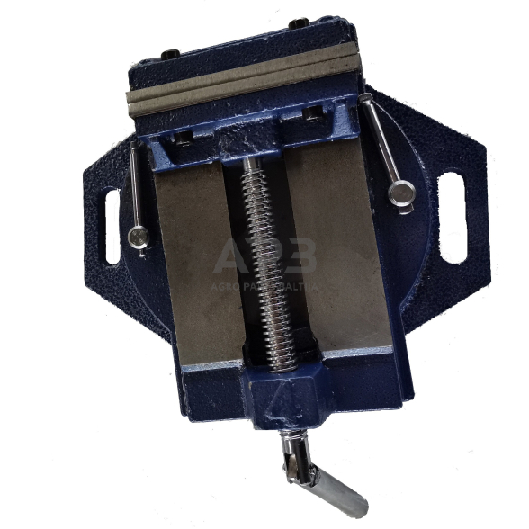 Spaustuvas mašininis pasukamas gręžimo staklėms 100mm 1 Spaustuvas mašininis pasukamas gręžimo staklėms 100mm 1