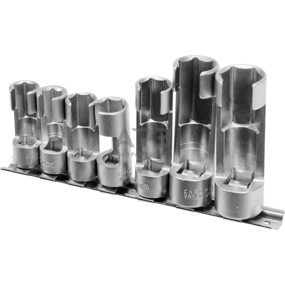 Specializuotų galvučių su išpjova rink. 7vnt (10-19mm) Specializuotų galvučių su išpjova rink. 7vnt (10-19mm)