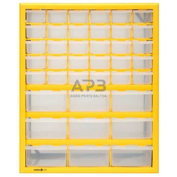 Spintelė smulkmenoms (39-ių stalčių) 380x160x475mm 1 Spintelė smulkmenoms (39-ių stalčių) 380x160x475mm 1