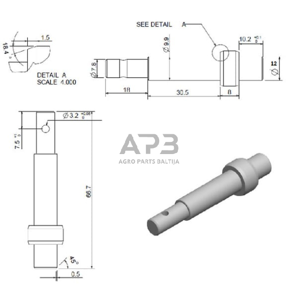 Spyruoklinis varžtas 770080KR 1 Spyruoklinis varžtas 770080KR 1