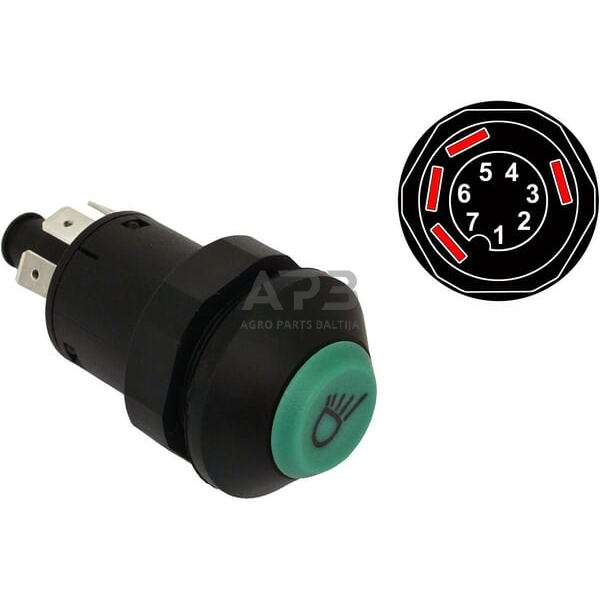 Spaudžiamas jungiklis Vapormatic VLC2524 Spaudžiamas jungiklis Vapormatic VLC2524