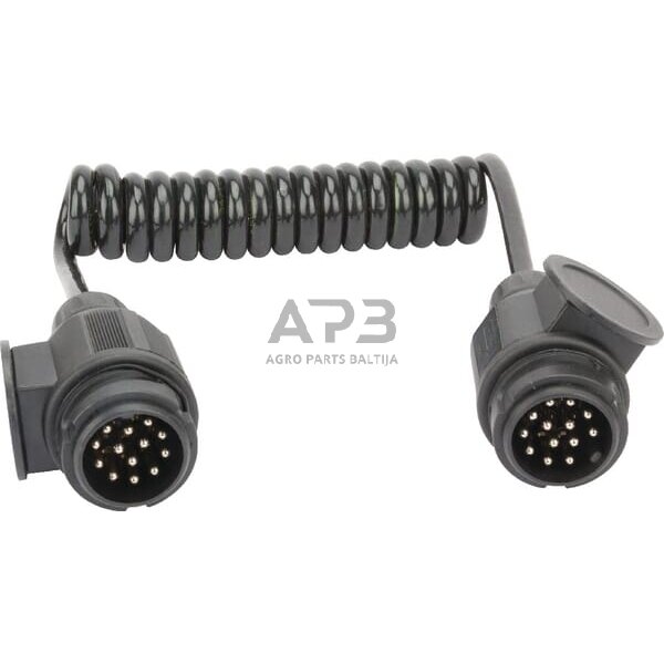 Spiralinis kabelis su rozete 1,75m LA404103 Spiralinis kabelis su rozete 1,75m LA404103