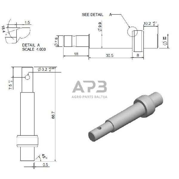 Spyruoklinis varžtas 770080KR 1 Spyruoklinis varžtas 770080KR 1