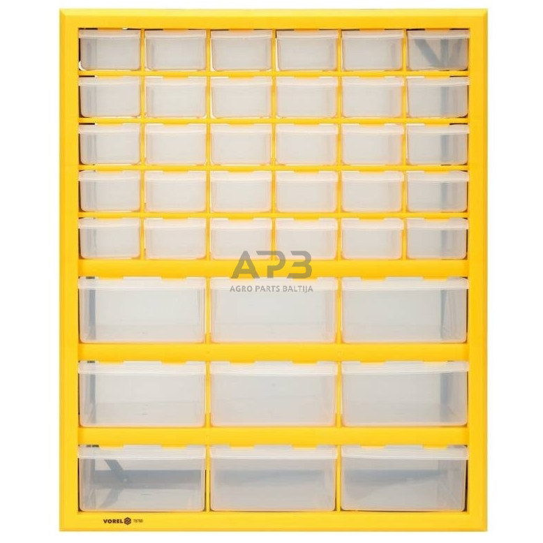 Spintelė smulkmenoms (39-ių stalčių) 380x160x475mm 1 Spintelė smulkmenoms (39-ių stalčių) 380x160x475mm 1