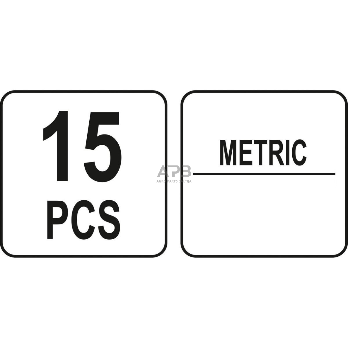 Sriegių taisymo rinkinys M6-M12 2