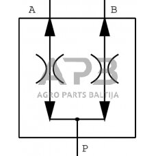 Srauto skirstytuvas VDFR20001ST