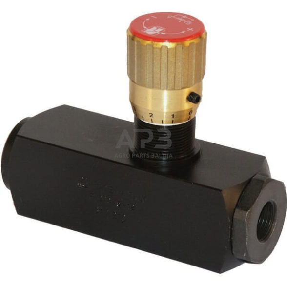 Srauto reguliavimo vožtuvas 2 krypčių 1/2", FT27010001 Srauto reguliavimo vožtuvas 2 krypčių 1/2", FT27010001