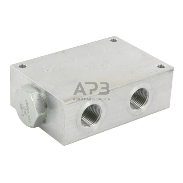 Srauto skirstytuvas 3/4"x1/2" 75-100 l/min, FPFDS12CB34E12 Srauto skirstytuvas 3/4"x1/2" 75-100 l/min, FPFDS12CB34E12