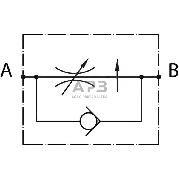 Srauto reguliavimo vožtuvas 2 krypčių 1/2", FT27010001 1 Srauto reguliavimo vožtuvas 2 krypčių 1/2", FT27010001 1