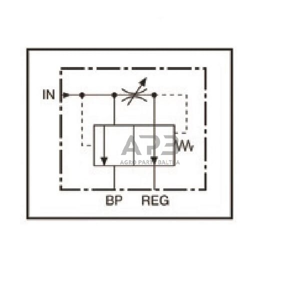 Srauto valdymo vožtuvas 3 krypčių 0–45 l/min, VFD120RD120J 5 Srauto valdymo vožtuvas 3 krypčių 0–45 l/min, VFD120RD120J 5