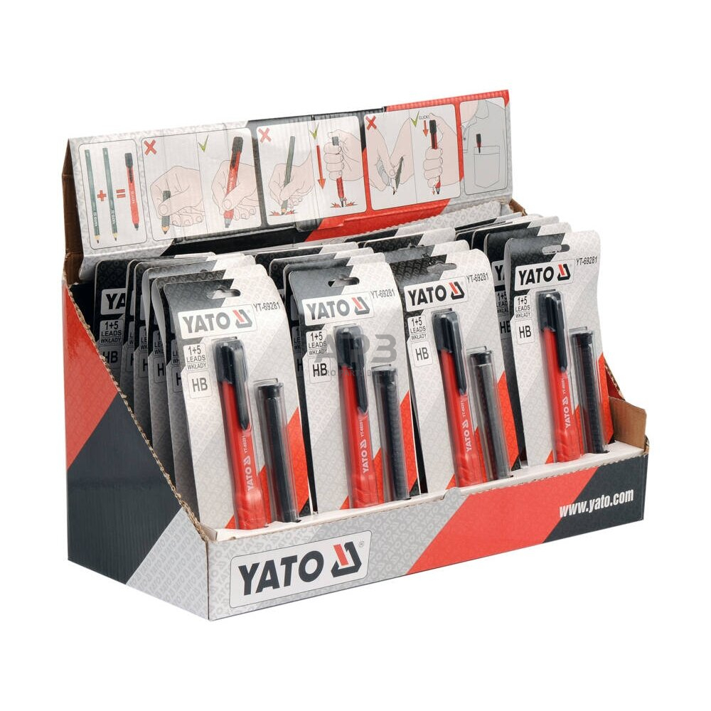 Statybinis pieštukas automatinis (6 šerdelėmis) 1