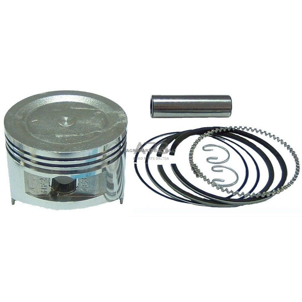 Stūmoklio komplektas Honda GX270 išmatavimai cilindro mm 77 (remontinis 0,50) antriniai išmatavimai, kaištis 18 x 60 mm Stūmoklio komplektas Honda GX270 išmatavimai cilindro mm 77 (remontinis 0,50) antriniai išmatavimai, kaištis 18 x 60 mm