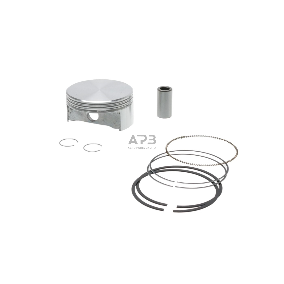 Stūmoklio komplektas BRIGGS & STRATTON išmatavimai cilindro mm 87,00 (standartinis) kaištis 20,30 x 39,40 mm nuo 10AG iki 14AG 597230, 595053, 797015, 797009, 796155, 698767 2