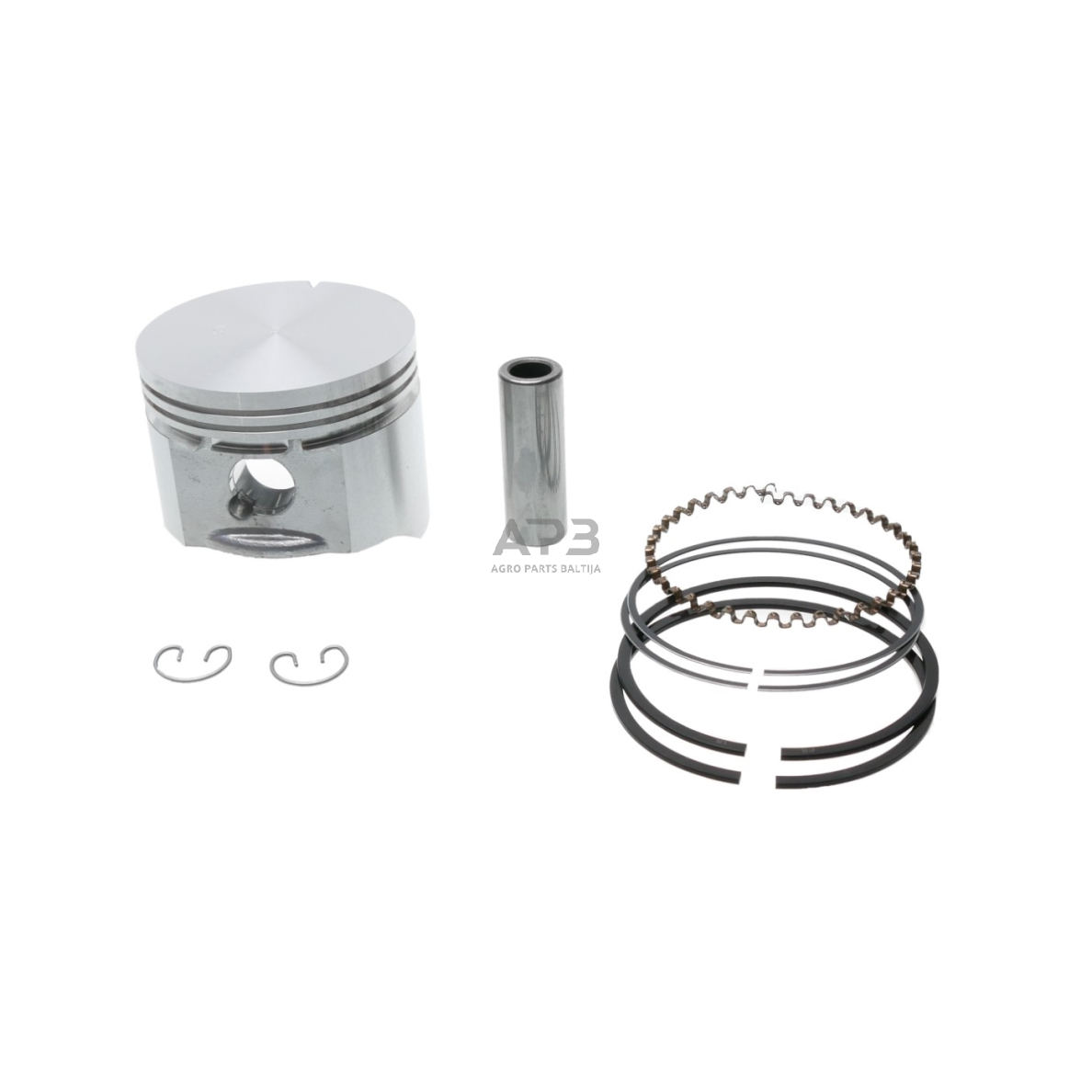 Stūmoklio komplektas BRIGGS & STRATTON išmatavimai cilindro mm 87,60 (remontinis +0,10) nuo 10AG iki 18A 391287, 394662, 394956, 499957, 393343 2