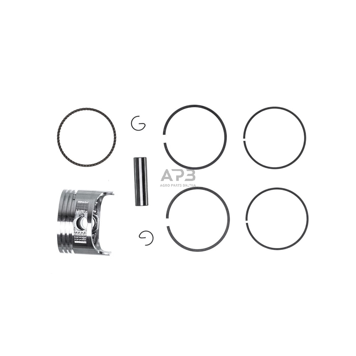 Stūmoklio komplektas Honda GX120 išmatavimai cilindro mm 60 (remontinis 0,50) kaištis 13 x 47 mm 3 Stūmoklio komplektas Honda GX120 išmatavimai cilindro mm 60 (remontinis 0,50) kaištis 13 x 47 mm 3