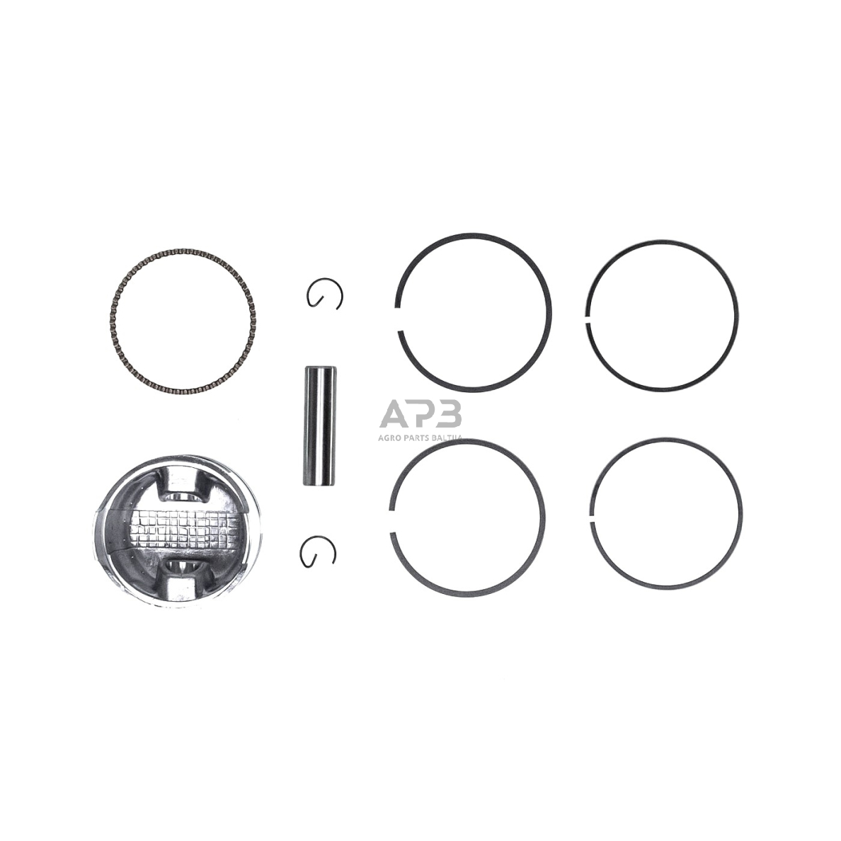 Stūmoklio komplektas HONDA GX120 išmatavimai stūmoklio 60 mm (standartinis), 13101-ZH7-000, 13101ZH7000, 13101ZH7000V 4