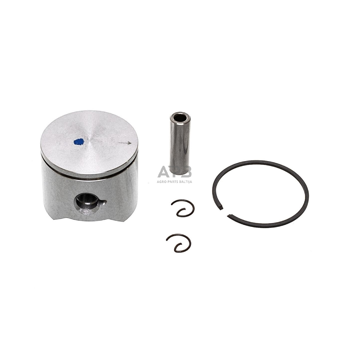 Stūmoklio komplektas Husqvarna 50 išmatavimai stūmoklio 45 mm 503 16 77-01, 5031677-01, 503167701 1