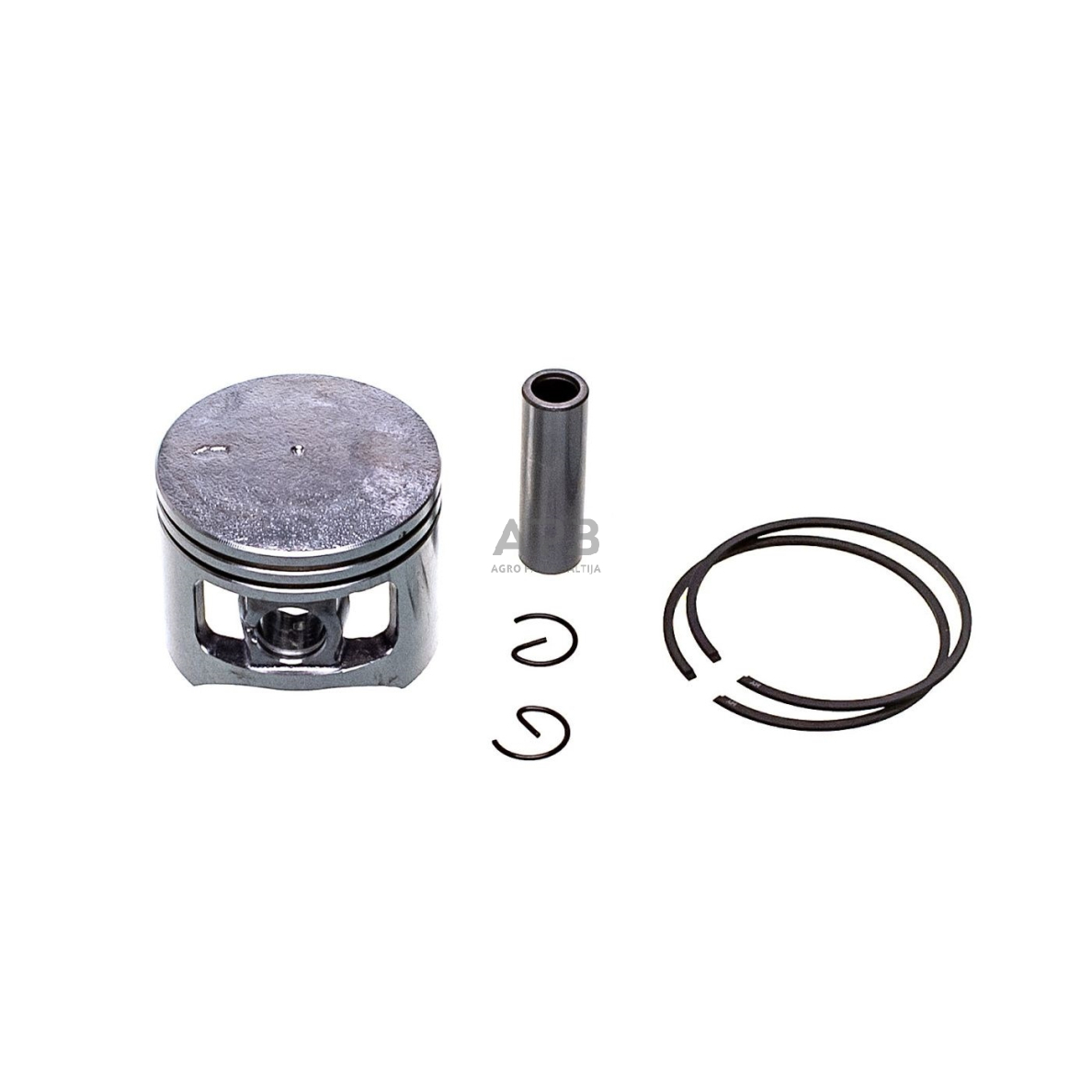 Stūmoklio komplektas kiniškiems pjūklams 58cc 45,2 mm 3 Stūmoklio komplektas kiniškiems pjūklams 58cc 45,2 mm 3