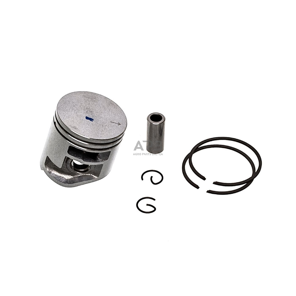 Stūmoklio komplektas pjūklams STIHL MS181 38 mm 1139 030 2005, 11390302005, 1139 030 2002, 11390302002 1