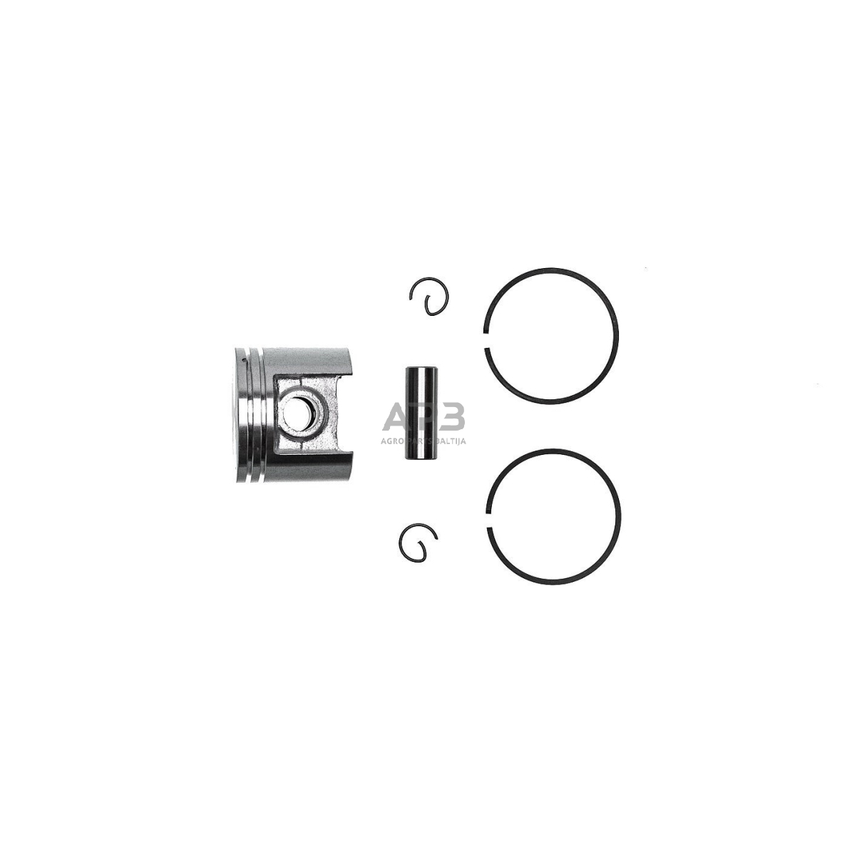 Stūmoklio komplektas pjūklams STIHL MS230 40 mm 1123 030 2019, 11230302019 4 Stūmoklio komplektas pjūklams STIHL MS230 40 mm 1123 030 2019, 11230302019 4