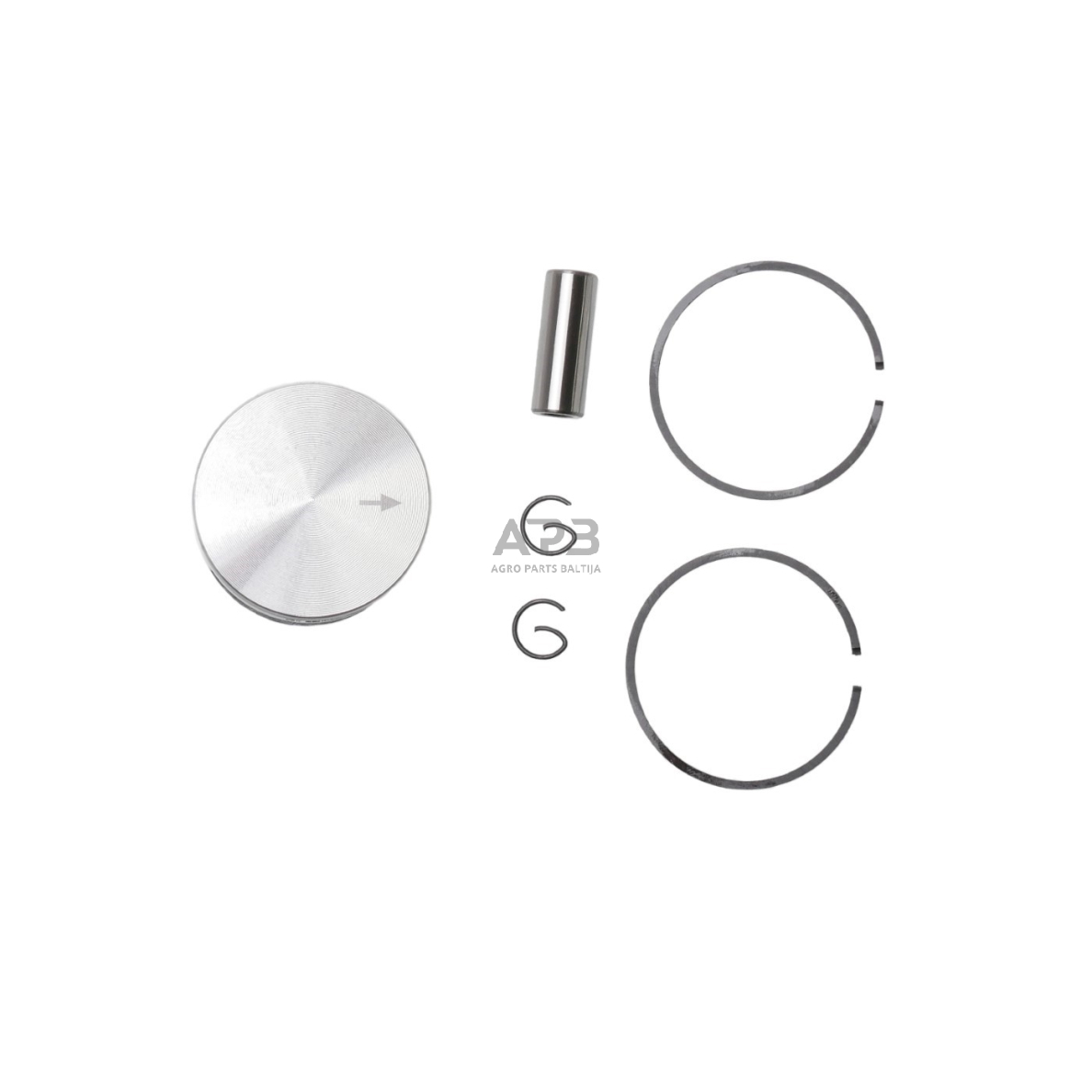 Stūmoklio komplektas pjūklams STIHL MS231 42,5 mm 1143 030 2013, 11430302013, 1143 030 2027, 11430302027 5 Stūmoklio komplektas pjūklams STIHL MS231 42,5 mm 1143 030 2013, 11430302013, 1143 030 2027, 11430302027 5