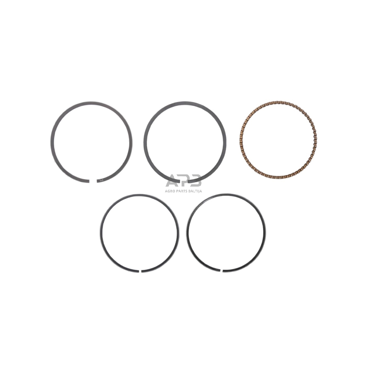 Stūmoklio žiedai NAC T375 ir kitiems kiniškiems varikliams. Išmatavimai 61 mm 1 Stūmoklio žiedai NAC T375 ir kitiems kiniškiems varikliams. Išmatavimai 61 mm 1