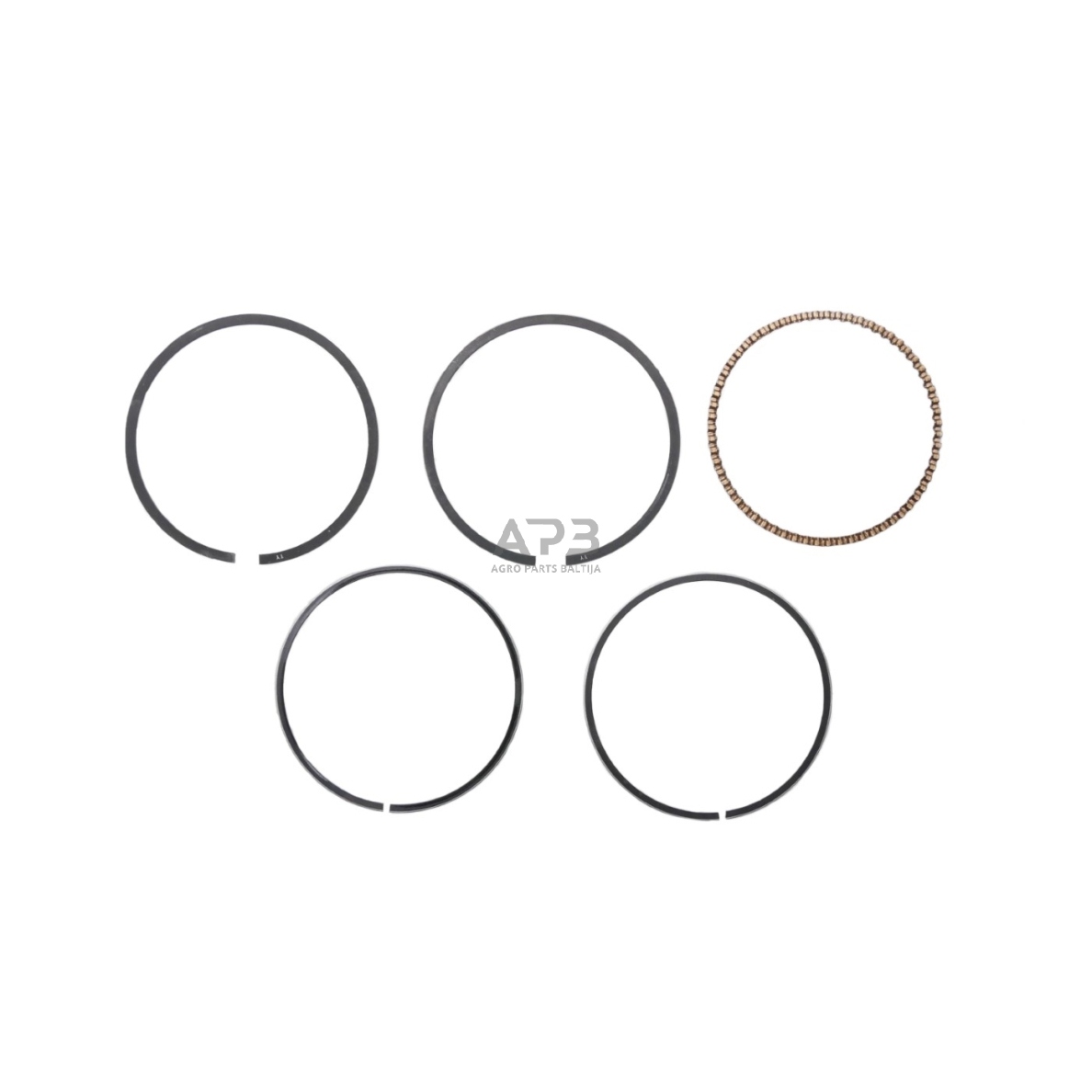 Stūmoklio žiedai NAC T475 ir kitiems kiniškiems varikliams. Išmatavimai 65 mm 1