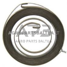 Starterio spyruoklė Emak, modeliams: 156, 165, 170, 171, 180, 181, 185 HD, 956, 962, 971, 980, 981, TR1585 R, TT162, TT163, TT180, TT183.