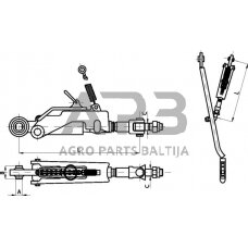 Stabilizatorius 461,00 mm – 482,00 mm CBM SLAA050