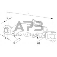 Stabilizatorius ADSST Walterscheid 204526