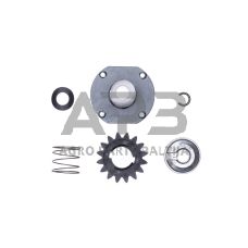 Starterio bendeksas Briggs & Stratton varikliams naujo tipo, krumpliaratis su 16 dantų, modeliams: 176400, 196400, 197400, 28A ,B, C, D, M, N, P, Q, 40A777 (7, 8.5,12, 14 ir 15AG) 497606, 696541,394805, 394808, 497401, 498148
