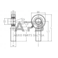 Strypo antgalis GAR45DO2RS