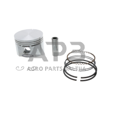 Stūmoklio komplektas BRIGGS & STRATTON išmatavimai cilindro mm 87,60 (remontinis +0,10) nuo 10AG iki 18A 391287, 394662, 394956, 499957, 393343
