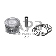 Stūmoklio komplektas Honda GX160 išmatavimai cilindro mm 68 (remontinis 0,25) pirminiai išmatavimai, kaištis 18 x 53,6 mm