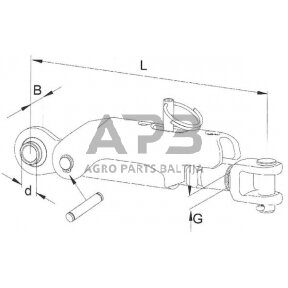 Stabilizatorius ADSST Walterscheid 204526