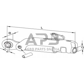 Stabilizatorius ASST-B base Walterscheid 309100