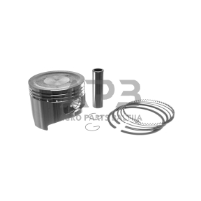 Stūmoklio komplektas Honda GX270 išmatavimai cilindro mm 77 (remontinis 0,50) antriniai išmatavimai, kaištis 18 x 60 mm