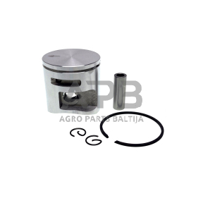 Stūmoklio komplektas Husqvarna 450E, išmatavimai stūmoklio 44 mm. 544 08 89-03, 5440889-03, 544088903