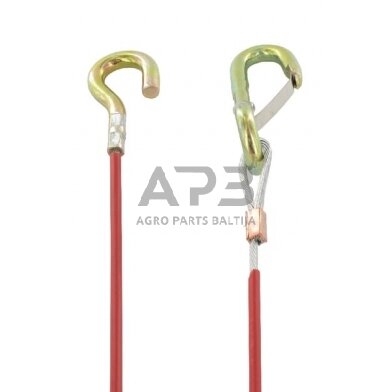 Stabdžių trosas priekabai AL-KO 2500 649724 Stabdžių trosas priekabai AL-KO 2500 649724