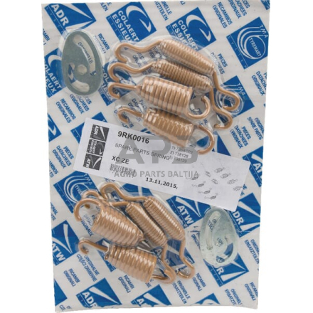 Stabdžių trinkelių komplektas ADR 9RK0016 Stabdžių trinkelių komplektas ADR 9RK0016