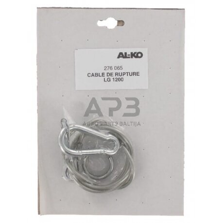 Stabdžių trosas priekabai AL-KO 1200 276065 1 Stabdžių trosas priekabai AL-KO 1200 276065 1