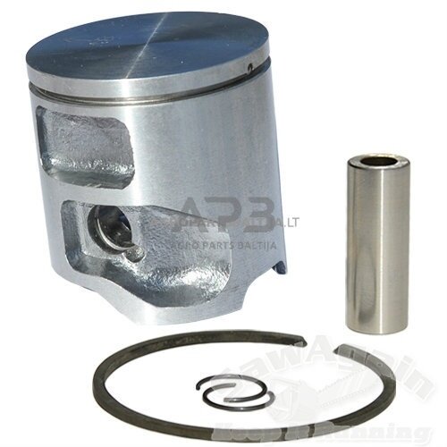 Stūmoklio komplektas Husqvarna 555, išmatavimai stūmoklio 46 mm. 505 21 55-02, 5052155-02, 505215502 Stūmoklio komplektas Husqvarna 555, išmatavimai stūmoklio 46 mm. 505 21 55-02, 5052155-02, 505215502