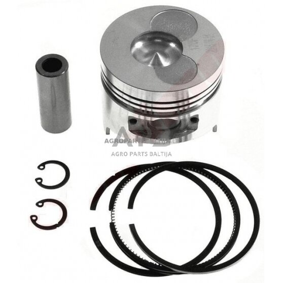 Stūmoklio komplektas Yanmar L48, išmatavimai cilindro mm 70 Stūmoklio komplektas Yanmar L48, išmatavimai cilindro mm 70