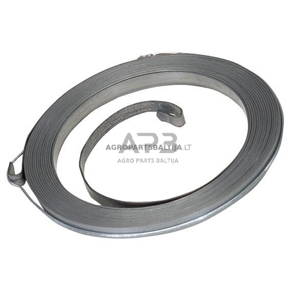 Starterio spyruoklė Oleo-Mac, modeliams: 260, 261, 271, 460AS, 480AS, 481, 482, 482MP. Starterio spyruoklė Oleo-Mac, modeliams: 260, 261, 271, 460AS, 480AS, 481, 482, 482MP.