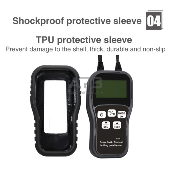 Stabdžių ir aušinimo skysčio testeris 7 Stabdžių ir aušinimo skysčio testeris 7