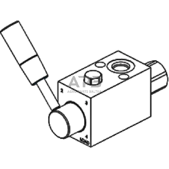 Stabdžių vožtuvas Safim BPAM206120 Stabdžių vožtuvas Safim BPAM206120