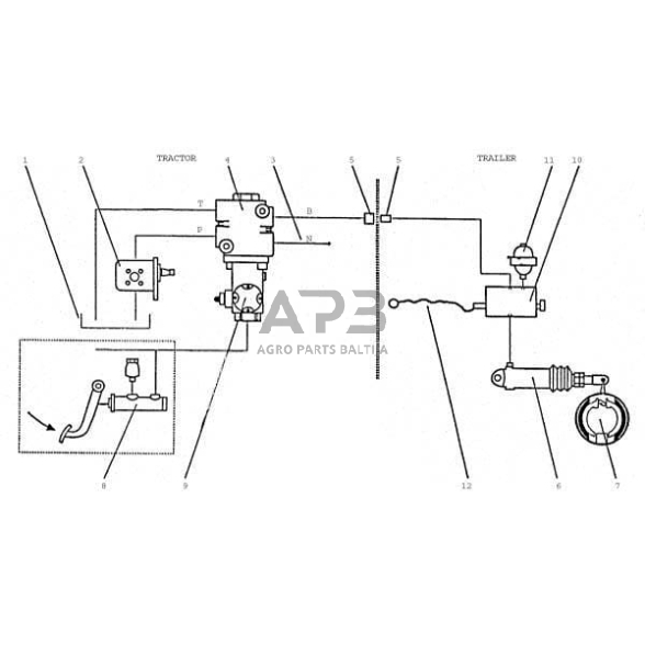 Stabdžių vožtuvas Safim BV201128MN20 5 Stabdžių vožtuvas Safim BV201128MN20 5