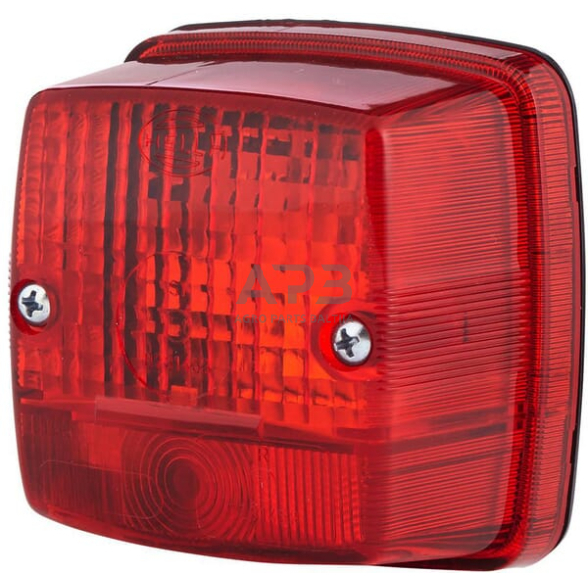 Stabdžių žibintas kvadratas, 12/24V, raudona, 84x51x84mm, Hella 2SB003014151 Stabdžių žibintas kvadratas, 12/24V, raudona, 84x51x84mm, Hella 2SB003014151